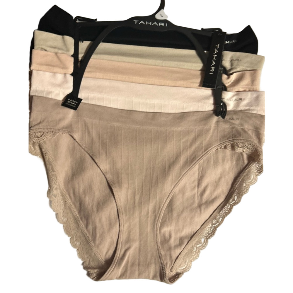 Tahari Woman’s 5 Pack Panties Large or XL